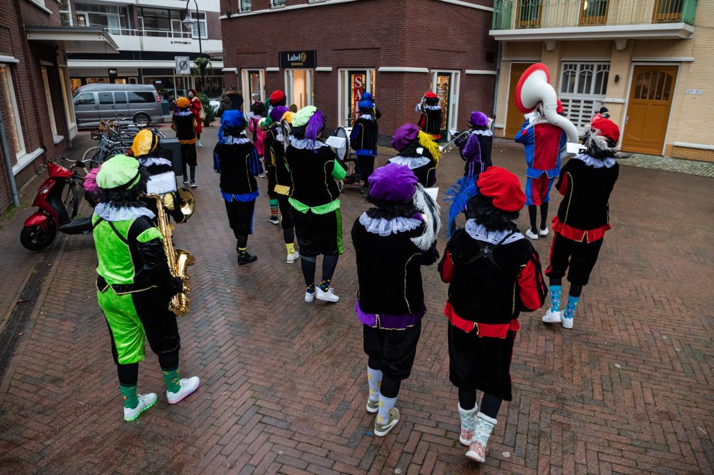 Sinterklaas op Damplein 2021