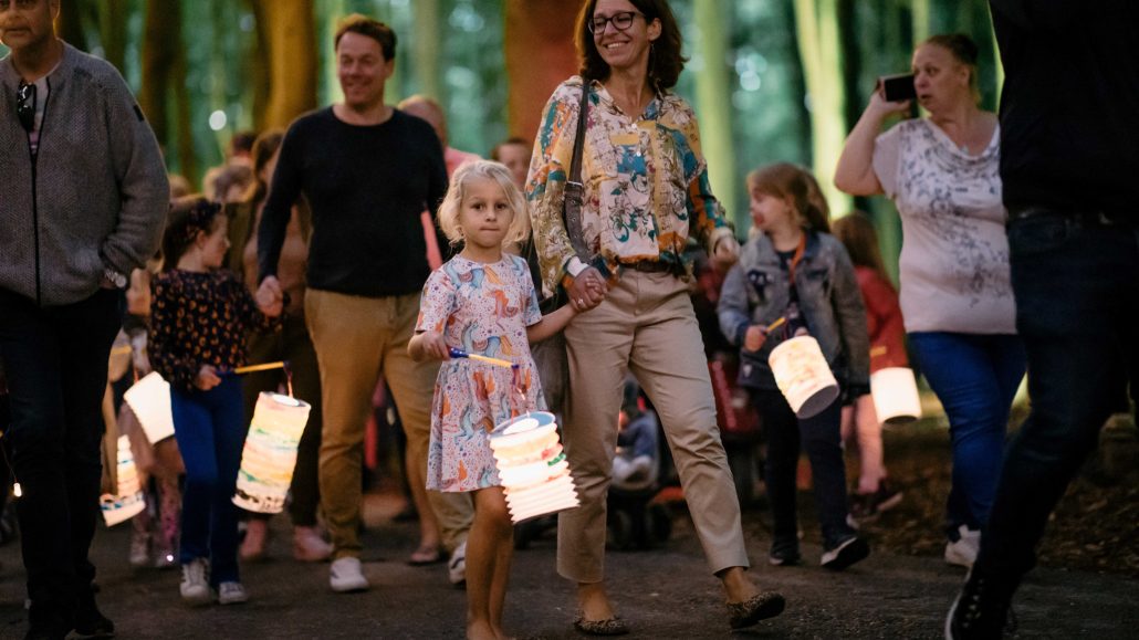 Lampionoptocht Sint Maarten in Voorburg op 11 november